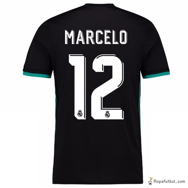 Camiseta Real Madrid Replica Segunda Ropa Marcelo 2017/18